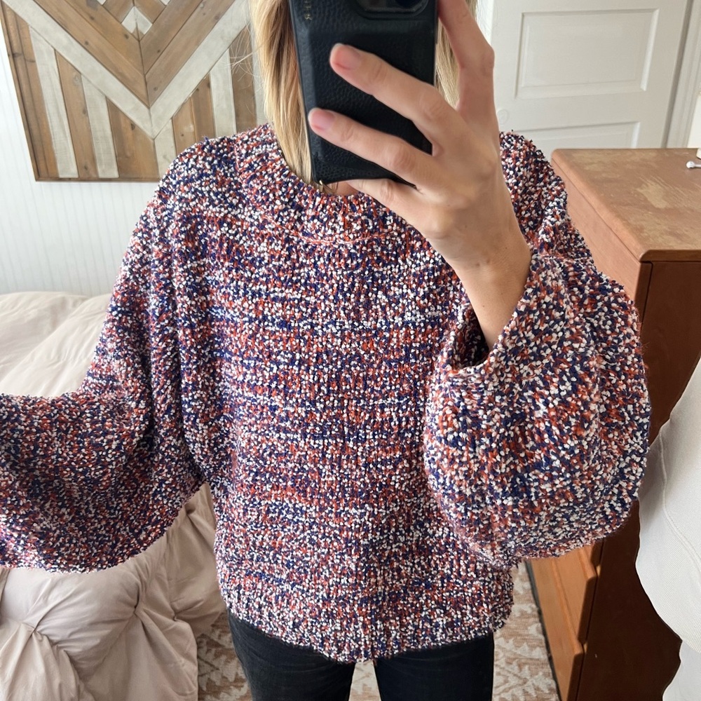 Cozy Multicolor Knit Sweater